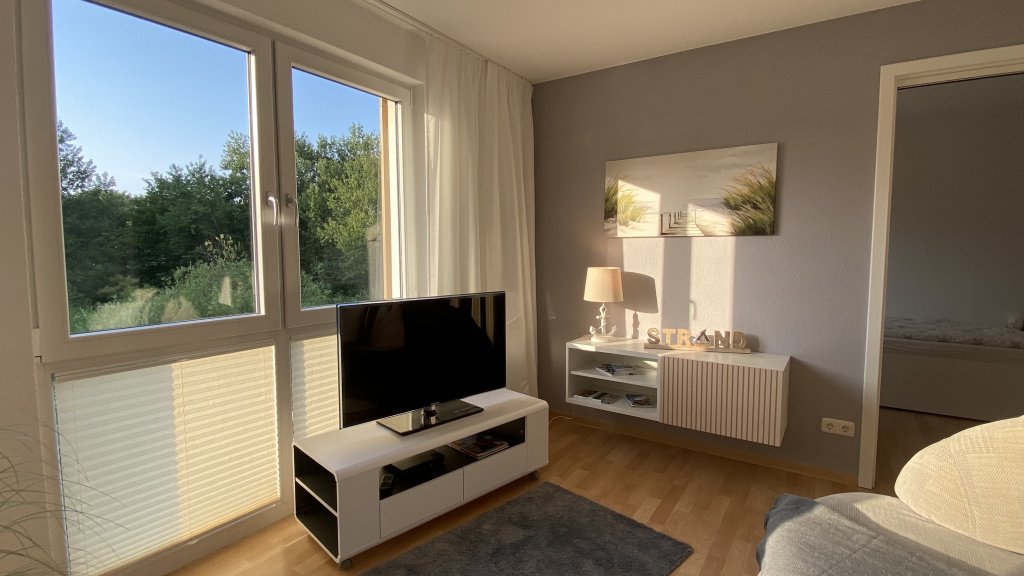 Strandfewo - Wohnzimmer TV